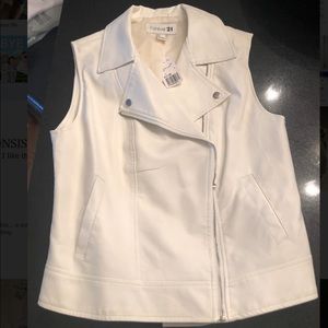 Forever 21 Faux Leather vest.